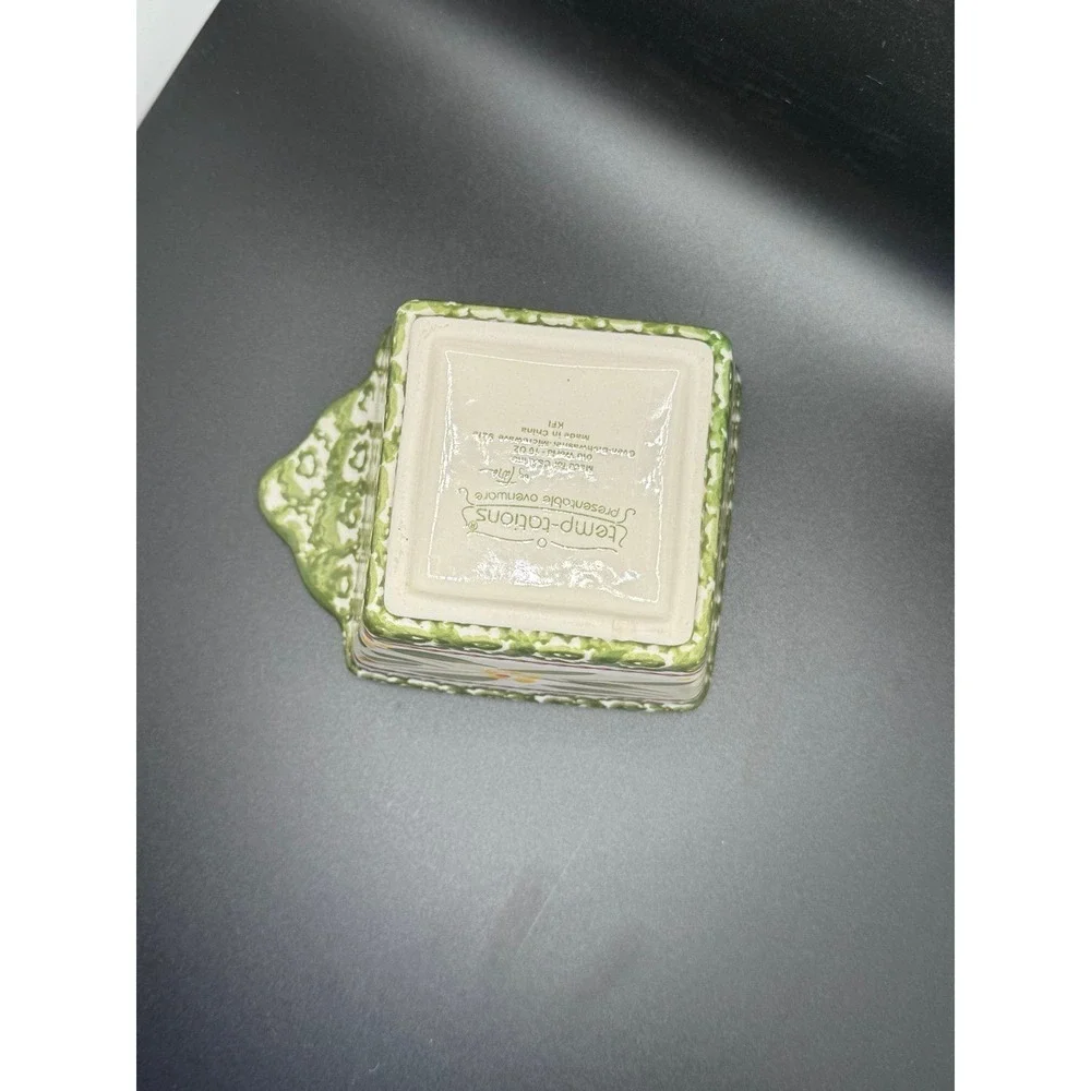 Temptations by Tara Old World Green Ramekin